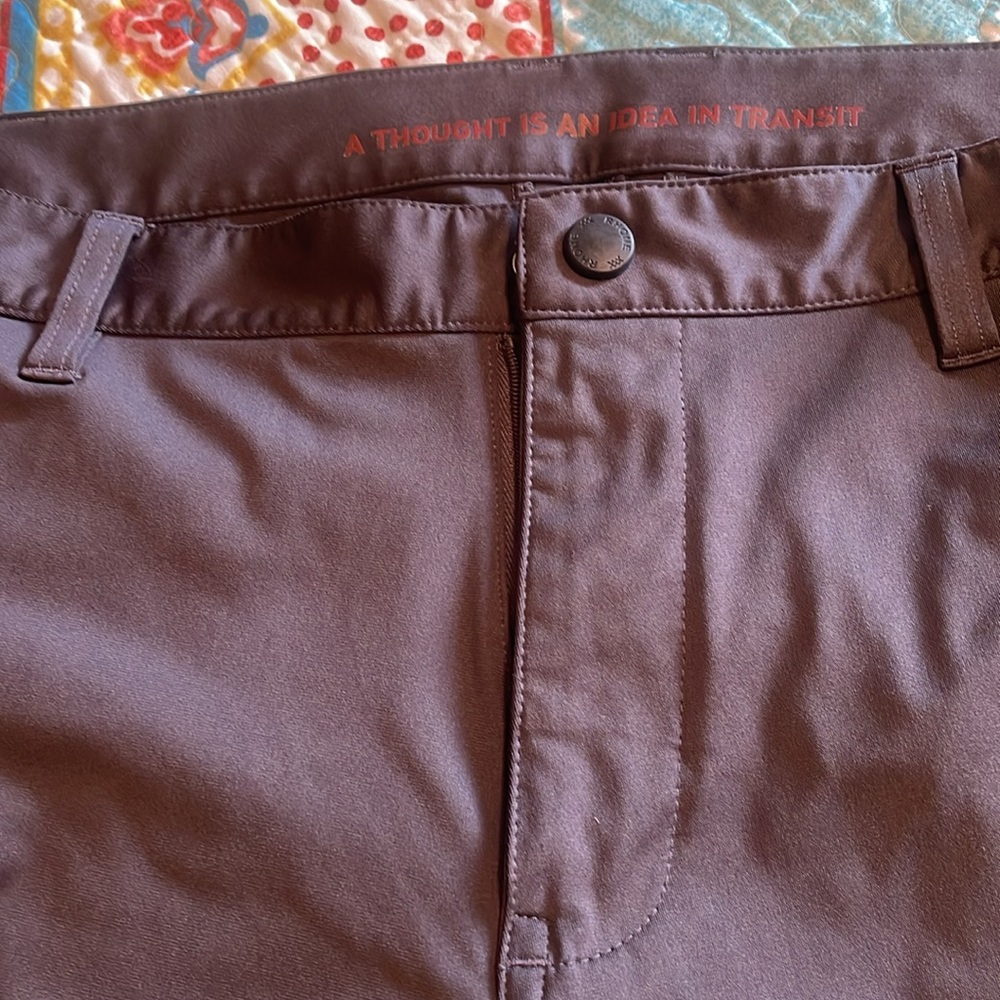 RHÔNE. DARK GREY Performance BANDED JOGGER LIKE NEW. WELL CARED FOR